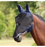Shires  FlyGuard Pro Deluxe vliegenmasker met oren en neusflap