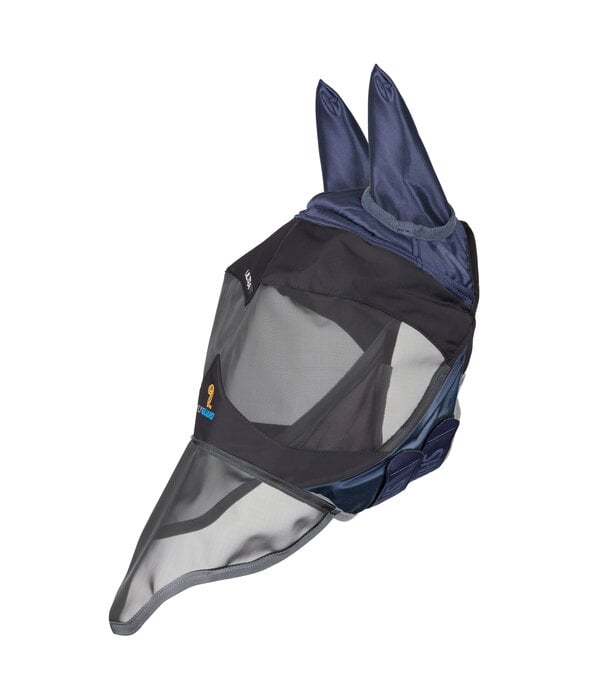 Shires  FlyGuard Pro Deluxe vliegenmasker met oren en neusflap