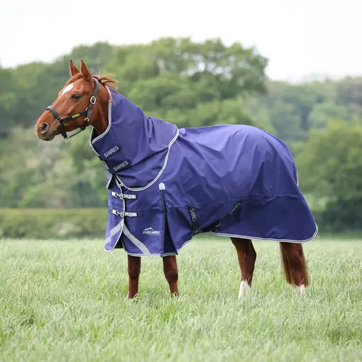 Shires Shires Highlander Original Lite regendeken met losse hals