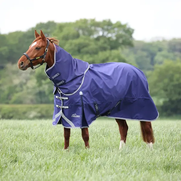 Shires Highlander Original Lite regendeken met losse hals
