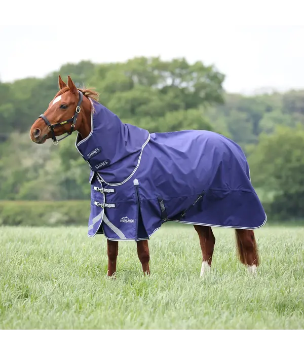 Shires Shires Highlander Original Lite regendeken met losse hals