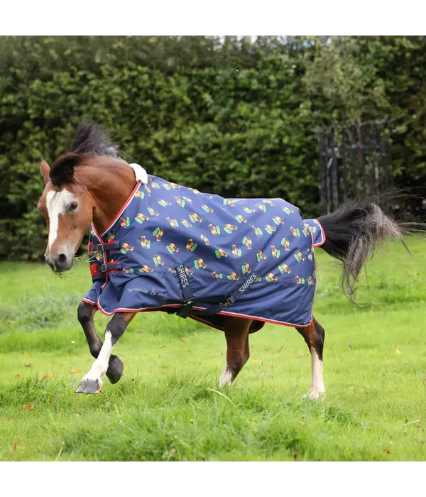 Shires Shires Winnie & Me Lite Regendeken 0g voor Shetlanders en Mini paarden