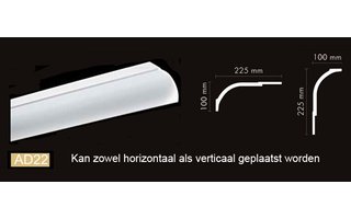 NMC Arstyl AD22 (100 x 225 mm), Länge 2 m