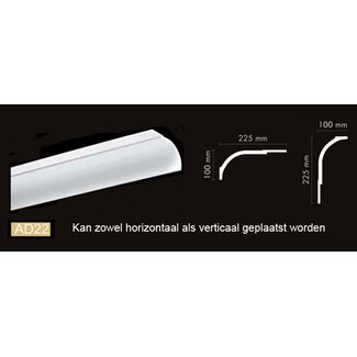 NMC Arstyl AD22 (100 x 225 mm), Länge 2 m