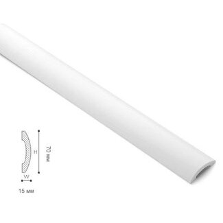 NMC Wallstyl WD3 (70 x 15 mm), Länge 2 m