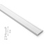 NMC Wallstyl WL5 (85 x 15 mm), Länge 2 m