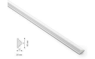 NMC Wallstyl WO1 (40 x 20 mm), Länge 2 m