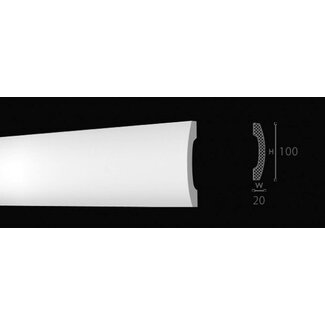 NMC Floorstyl FD3 (100 x 20 mm), Länge 2 m
