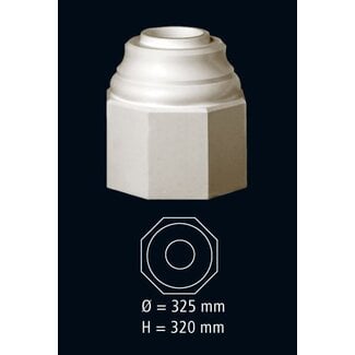 Homestar Säulenfuß HS 22 F (H = 32,0 cm)