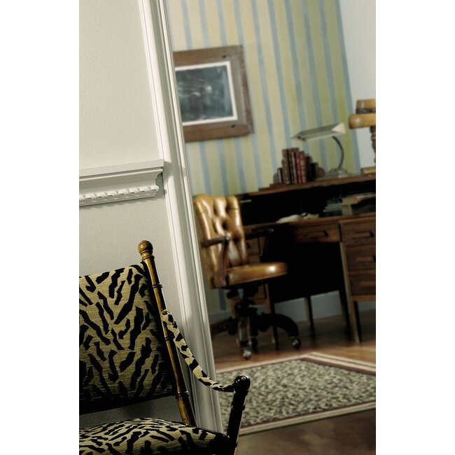 NMC Stuckleisten Profilleiste Wandleisten Arstyl Z13 (80 x 20 mm), Länge 2 m