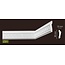 NMC Stuckleisten Profilleiste Wandleisten Arstyl Z31 (80 x 20 mm), Länge 2 m