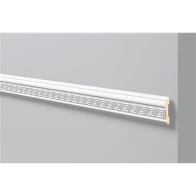 NMC Stuckleisten Profilleiste Wandleisten Arstyl Z31 (80 x 20 mm), Länge 2 m