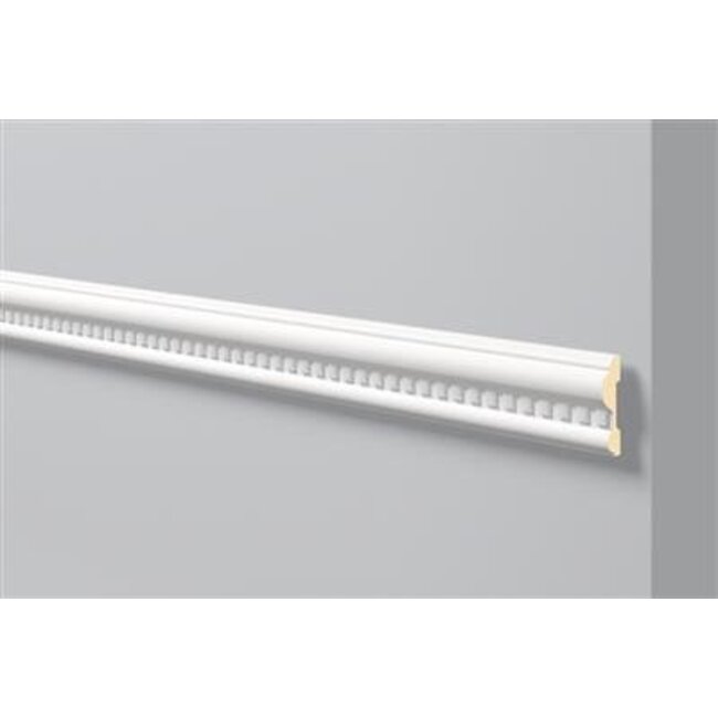NMC Stuckleisten Profilleiste Wandleisten Arstyl Z32 (80 x 20 mm), Länge 2 m