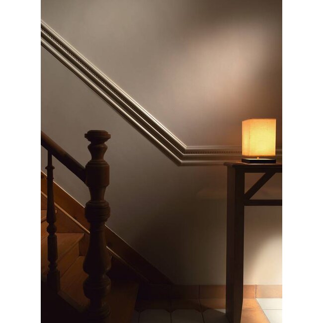 NMC Stuckleisten Profilleiste Wandleisten Arstyl Z32 (80 x 20 mm), Länge 2 m