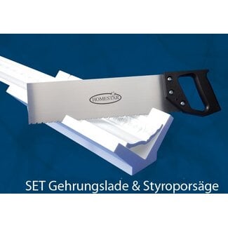 Homestar SET Gehrungslade & Styroporsäge