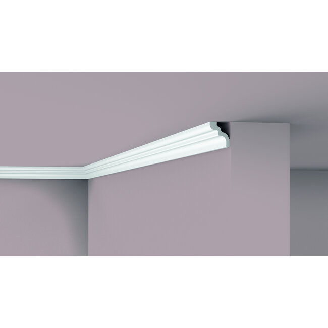 NMC Stuckleisten Profilleiste Nomastyl Plus D (49 x 42 mm), Länge 2 m
