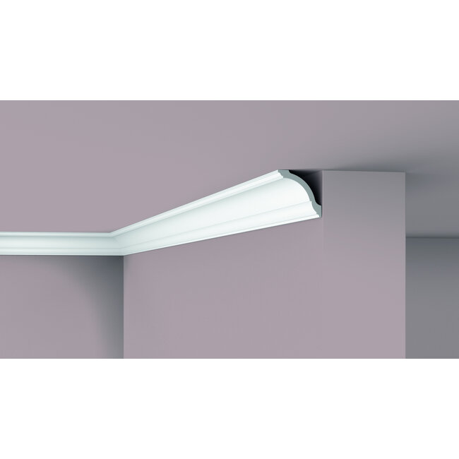 NMC Stuckleisten Profilleiste Nomastyl Plus GO (80 x 80 mm), Länge 2 m