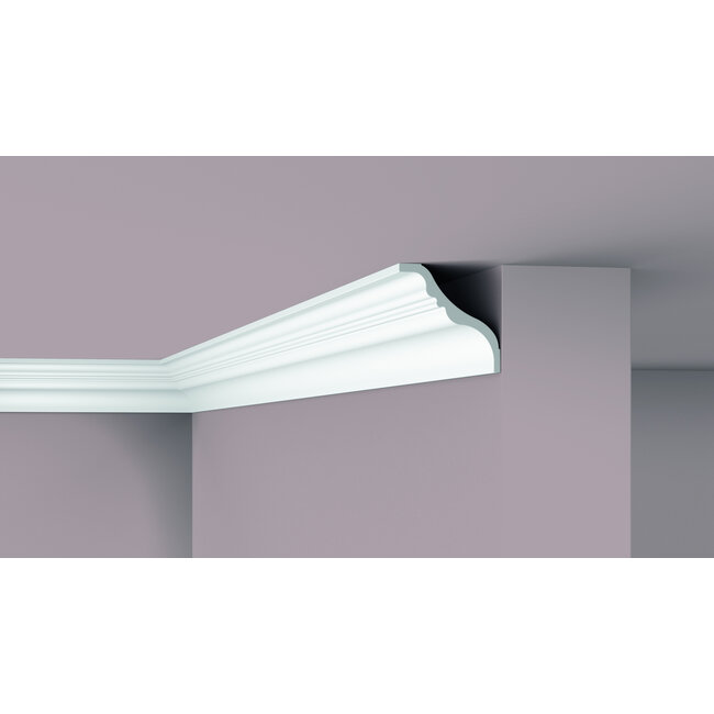 NMC Stuckleisten Profilleiste Nomastyl Plus TI (138 x 138 mm), Länge 2 m