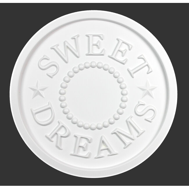Grand Decor Rosette SWEET DREAMS, Durchmesser 46,0 cm, für das Babyzimmer / Kinderzimmer