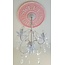 Grand Decor Rosette SWEET DREAMS, Durchmesser 46,0 cm, für das Babyzimmer / Kinderzimmer