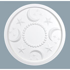 Grand Decor Rosette Kinderzimmer  MOON AND STARS Durchmesser 46,0 cm