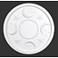 Grand Decor Rosette MOON AND STARS Durchmesser 46,0 cm, für das Babyzimmer / Kinderzimmer
