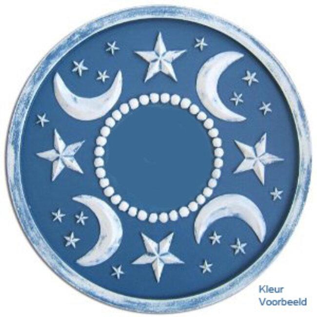 Grand Decor Rosette MOON AND STARS Durchmesser 46,0 cm, für das Babyzimmer / Kinderzimmer