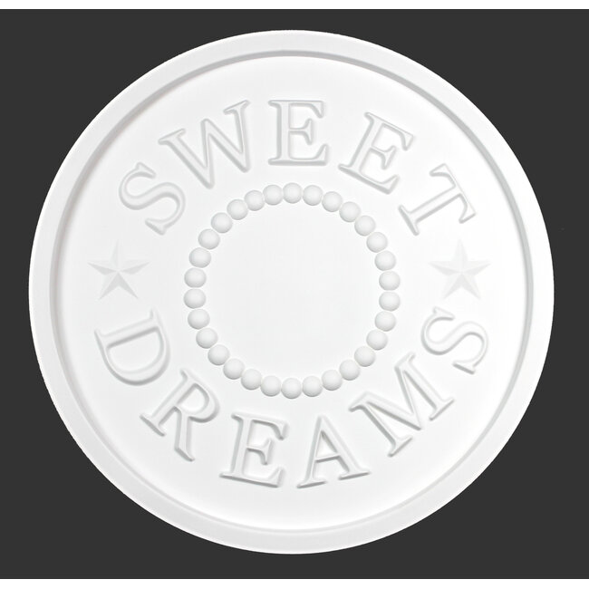 Grand Decor Rosette SWEET DREAMS Durchmesser 56,0 cm, für das Babyzimmer / Kinderzimmer