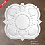 Grand Decor Rosette SEASHELL Durchmesser 56,0 cm, für das Babyzimmer / Kinderzimmer