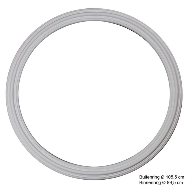 Grand Decor Rosette ring KR101 / RL601 Durchmesser 105,5 cm / 89,5 cm (4 delen)