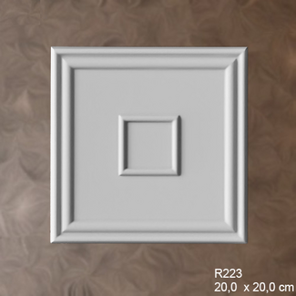 Grand Decor Rosette  R223 20,0 x 20,0 cm