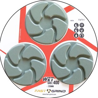 FAST-GRIND FAST-GRIND discs - Le système de polissage du béton le plus rapide, le plus simple et le plus durable du marché.