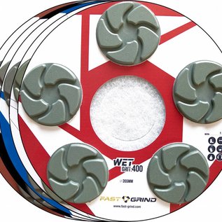 FAST-GRIND FAST-GRIND discs - The fastest, easiest and most durable concrete polishing system on the market.