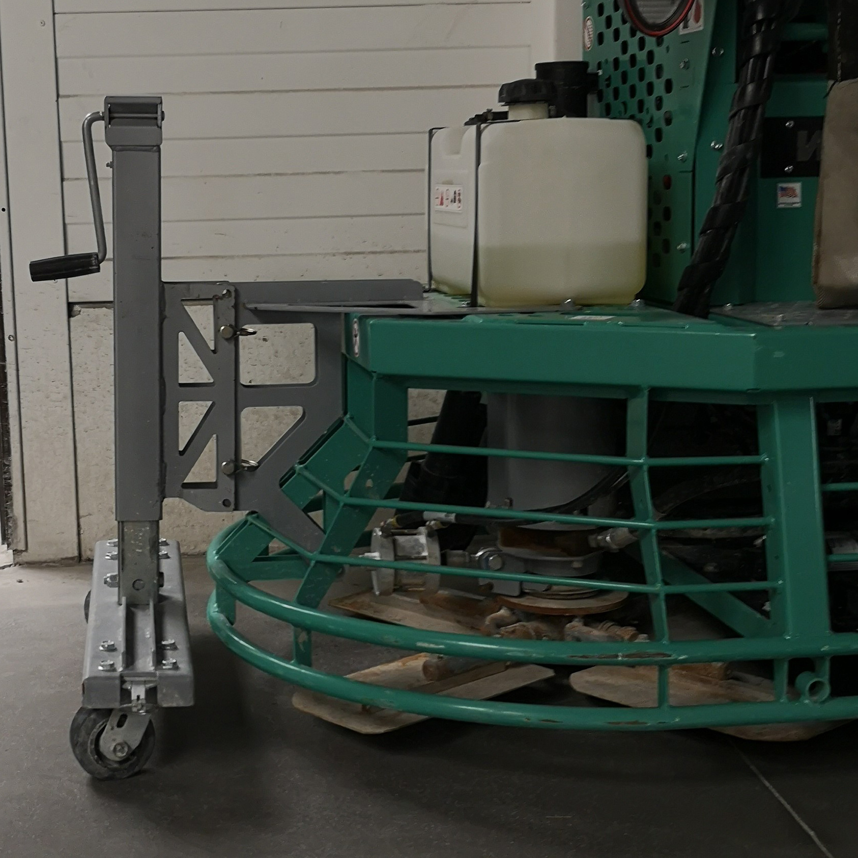 Multiquip Whiteman LD6 double 90 cm hélicoptère à siege IN2CONCRETE