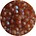 Glass bead 4mm Round Mat Rose Brown AB 100 pieces for