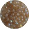 Glass bead 4mm Round Mat Nude AB 100 pieces for