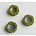 Glasbloem Mexican flower Groen 14mm