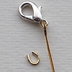 Gecoat Draadbeschermer. 4x5mm. Goldplated. per stuk