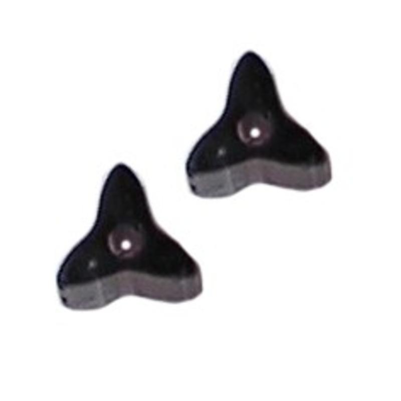 Glaskraal. 7x7mm. Fantasie. Amethist voor het maken van sieraden en accessoires