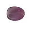 Glaskraal. 9x12mm. Amethyst Ovaal getwist voor het maken van sieraden en accessoires