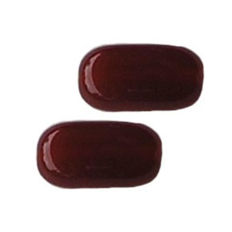 Glaskraal. 8x16mm. Ovaal. Bruin Opal voor het maken van sieraden en accessoires