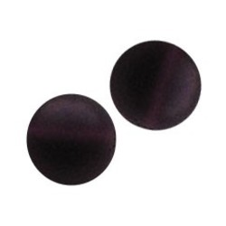 Glasperle. 6mm. Mat. Dunkle Amethyst 20 Stück für