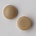 Cabochon 12mm. Beige Opaque. Glas Rond.