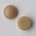 Cabochon. Tan Opaque. Glas. Rond. 8mm.