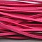 Imitatie Suede Veter. Zuurstok roze. Lengte 1 mtr. x 3mm.