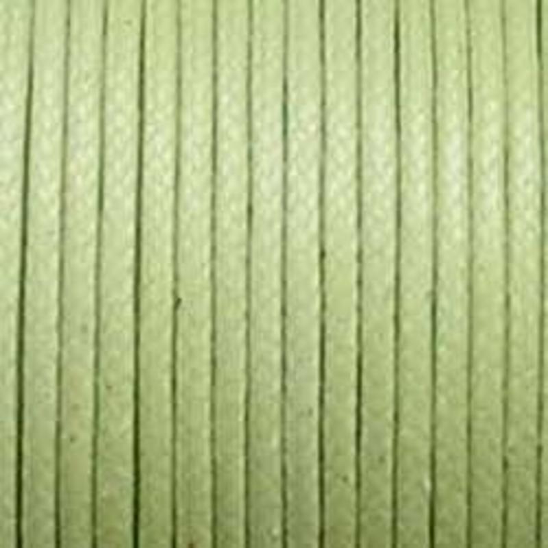 Waxcord. 2mm. Lime. Per meter.