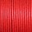 Waxkoord. 2mm. Rood. Per meter van de rol