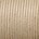 Waxkoord. 2mm. Creme. Per meter van de rol