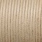 Waxcord. 2mm. Creme. Per meter.