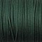 Waxcord. 1mm. Flets Flessegroen. Per meter.